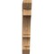 Ekena Millwork Balboa Slat Smooth Bracket, Western Red Cedar, 5 1/2"W x 34"D x 38"H BKT06X34X38BOA06SWR - alternate 3